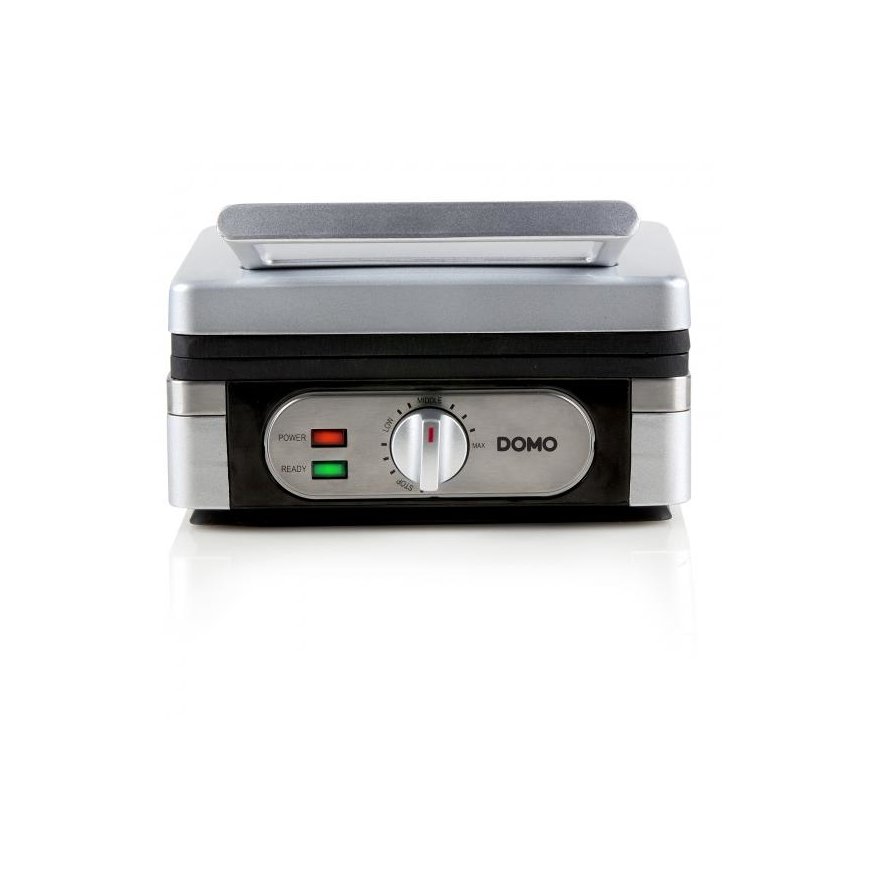 Domo DO 9047 W 2 waffle(s) 1400 W Silver – 2
