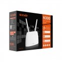 Tenda N300 langaton reititin Nopea Ethernet Yksi kaista (2,4 GHz) 4G Valkoinen Tenda N300 langaton reititin Nopea Ethernet Yksi kaista (2,4 GHz) 4G Valkoinen