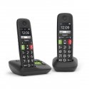 Gigaset E290A Duo Analoginio ryšio / DECT telefonas Skambintojo ID Juoda Gigaset E290A Duo Analoginio ryšio / DECT telefonas Skambintojo ID Juoda
