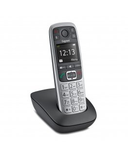 Gigaset E560 Analog/DECT telephone Black, Silver
