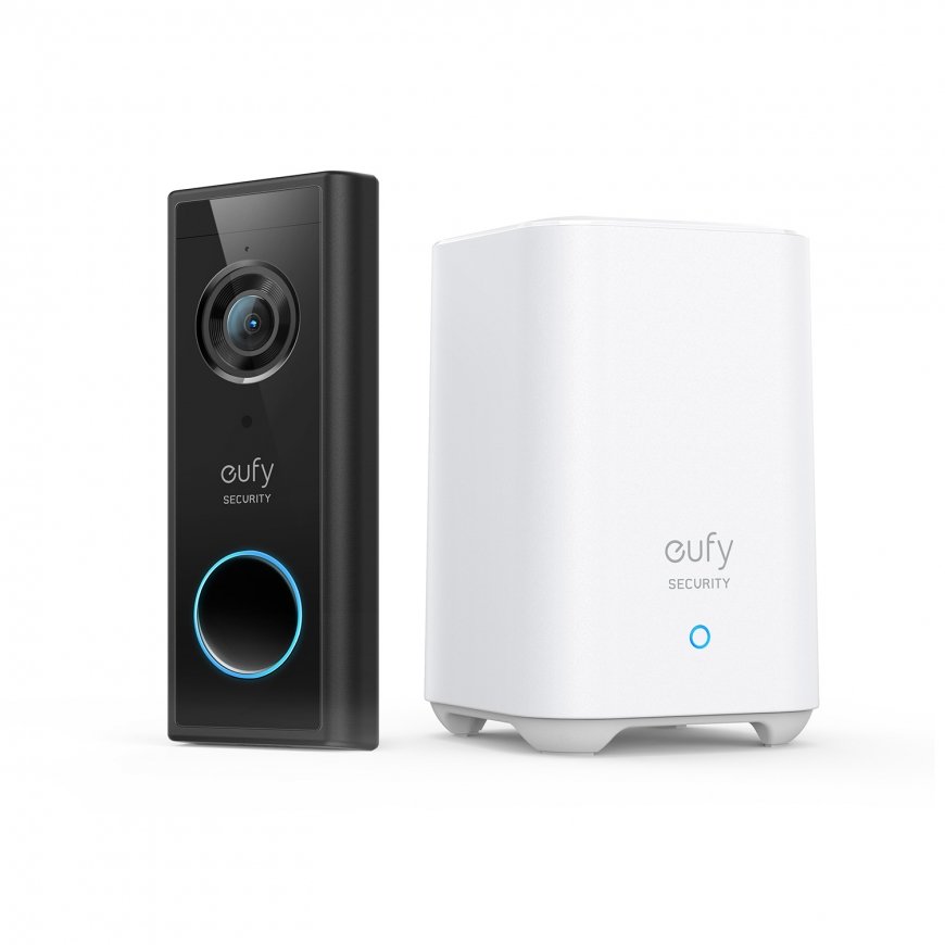 Eufy Security Video Melns, Balts