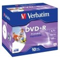 Verbatim 43508 kompaktdisks DVD 4,7 GB DVD+R 10 pcs Verbatim 43508 kompaktdisks DVD 4,7 GB DVD+R 10 pcs