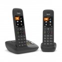 Gigaset C575A Duo Analoginen/DECT-puhelin Soittajan tunnistus musta