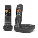 Gigaset C575A Duo Analoginen/DECT-puhelin Soittajan tunnistus musta