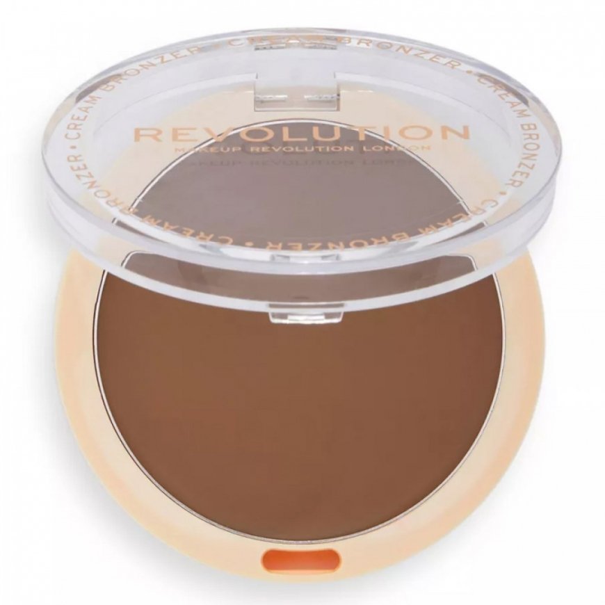 Makeup Revolution, Ultra Cream, Kaakaopulveri, Bronzing, Bronzer Compact