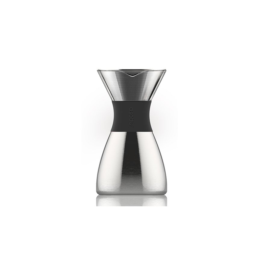Asobu PourOver Cold brew coffee maker Black, Silver