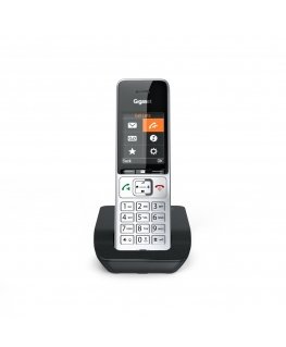 Gigaset COMFORT 500 DECT telefons Zvanītāja ID Melns, Sudrabs