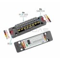 ByteSwitch – 8 switches + 9 WS2812C RGB LEDs – STM32G031 – Block expansion module – M5Stack U191 ByteSwitch – 8 switches + 9 WS2812C RGB LEDs – STM32G031 – Block expansion module – M5Stack U191