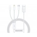Baseus SUP0003529 USB cable USB 3.2 Gen 1 (3.1 Gen 1) 1 m USB A USB C/Micro USB-A/Lightning White Baseus SUP0003529 USB cable USB 3.2 Gen 1 (3.1 Gen 1) 1 m USB A USB C/Micro USB-A/Lightning White