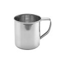 Kinghoff 400 ml nerūdijančio plieno puodelis su rankena, KH 1482