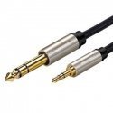 Cable UGREEN AV127 - 3.5 mm jack to TRS - 3m (gray) Cable UGREEN AV127 - 3.5 mm jack to TRS - 3m (gray)