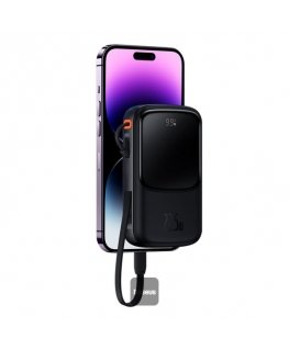 Baseus PPQD060001 внешний аккумулятор 10000 mAh Черный