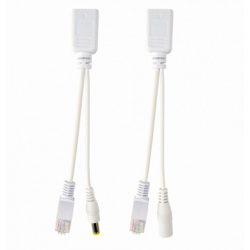 Gembird PP12-POE-0.15M-W PoE adapteris