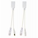 Gembird PP12-POE-0.15M-W PoE adapter Gembird PP12-POE-0.15M-W PoE adapter