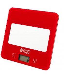 Russell Hobbs RH015711RAR ruudukujuline digitaalne kaal 5kg punane
