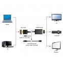 Gembird A-VGA-HDMI-01 videokaabliadapter 0,15 m HDMI tΓΌΓΌp A (Standard) VGA (D-Sub) Must Gembird A-VGA-HDMI-01 videokaabliadapter 0,15 m HDMI tΓΌΓΌp A (Standard) VGA (D-Sub) Must