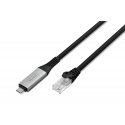 Digitus USB-C 3.2 Gen1 - RJ45 Ethernet cable, 1Gbit/s, 2m Digitus USB-C 3.2 Gen1 - RJ45 Ethernet cable, 1Gbit/s, 2m