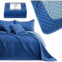 Soft blanket SOFTA blue made of simple material type - microfiber textile 200x220 AmeliaHome Soft blanket SOFTA blue made of simple material type - microfiber textile 200x220 AmeliaHome
