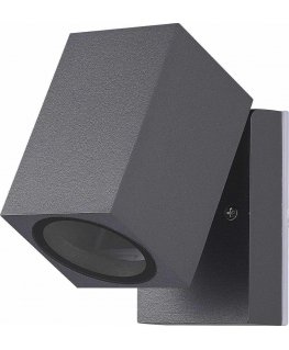 Azzardo seinavalgusti LED välist seinavalgusti Valmistatud IP54 grafiit AZzardo PEDER AZ4515