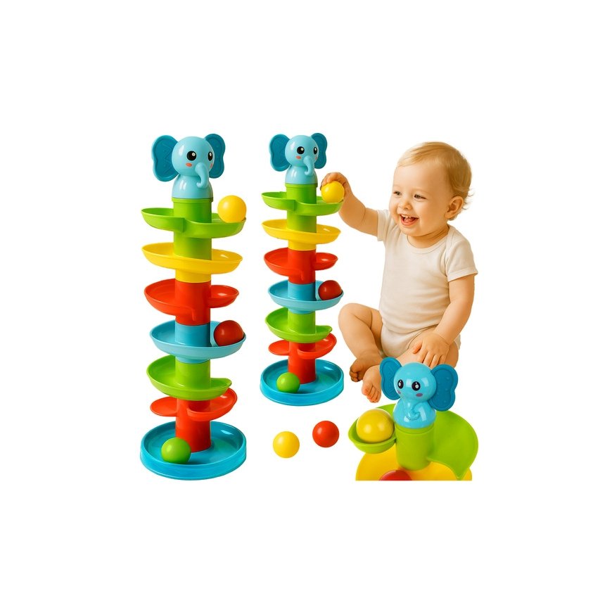 Lean Toys Žaislinis vonios kambarys su dušu, kriaukle ja tualetiga – 2