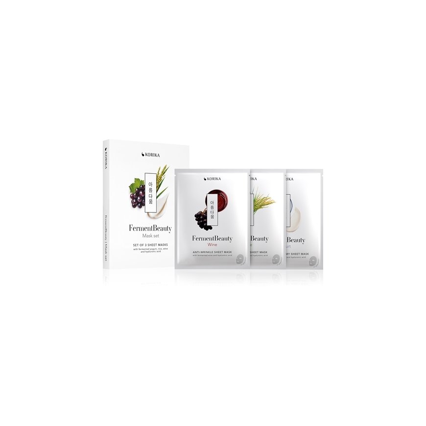 Korika FermentBeauty Mask Set