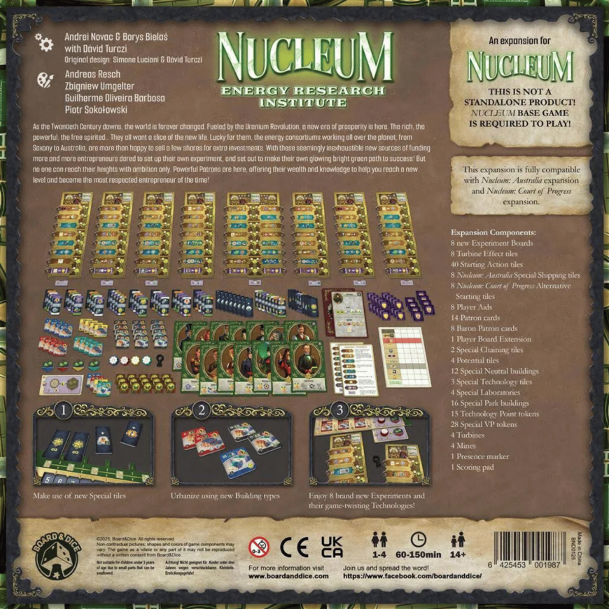 Board&Dice Nucleum: Energy Research Institute