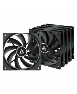 ARCTIC F12 Arvuti korpus Ventilaator 12 cm Must 5 tk