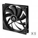 ARCTIC F12 Tietokonekotelo Tuuletin 12 cm musta 5 kpl