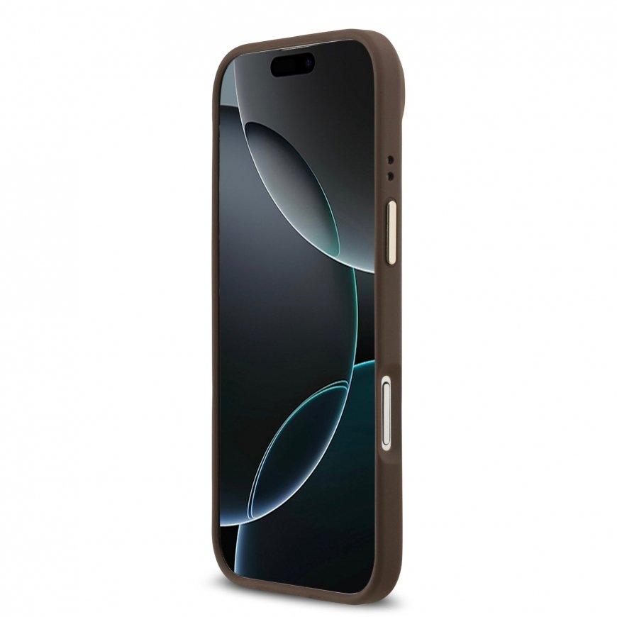 Korpuss Guess 4G Stripe MagSafe iPhone 17 Air brūns