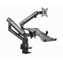 Gembird MA-DA3-02 monitor mount / stand 81.3 cm (32") Desk Black Gembird MA-DA3-02 monitor mount / stand 81.3 cm (32") Desk Black
