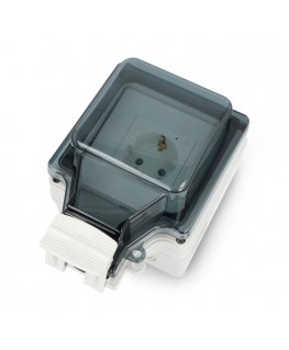 Tuya – ulkoilma-pistorasia energiamittarilla IP67 260V – WiFi – RTX SET_HWPEW_IP