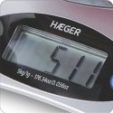 Haeger KS-05B.002B keittiövaaka Ruostumaton teräs Suorakulmio Sähkökeittiövaaka