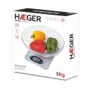 Haeger KS-05B.002B kitchen scale Stainless steel Rectangle Electronic kitchen scale Haeger KS-05B.002B kitchen scale Stainless steel Rectangle Electronic kitchen scale