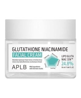 Green Pharmacy APLB Glutationi niatsinamidi suojaava kasvojen aurinkovoide suodattimella, 40 ml