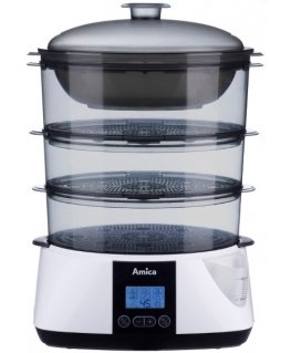 Amica PT 3011 garų puodas 3 krepšys(iai / ių) Stalviršis 900 W Balta