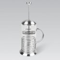Maestro MR-1664-600 manual coffee maker French Press 0.6 L Stainless steel, Transparent Maestro MR-1664-600 manual coffee maker French Press 0.6 L Stainless steel, Transparent