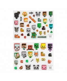 Paladone Minecraft Puffy Gadget Kleebised