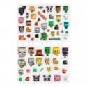 Paladone Minecraft Pūkuotų Įtaisų Lipdukai Paladone Minecraft Pūkuotų Įtaisų Lipdukai