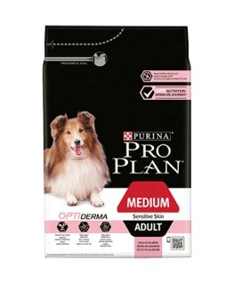 Purina Medium Adult Sensitive Skin 14 kg Salmon