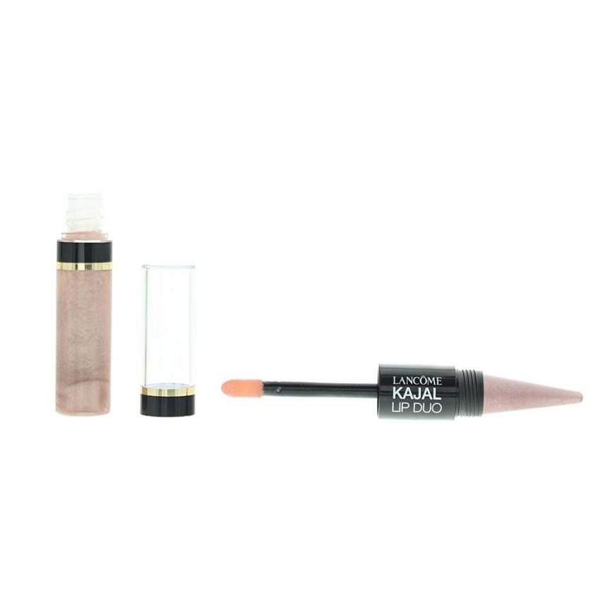 Lancome, Kajal Lip Duo, Дуэт, Жидкая помада, 02, Серебристая буря, 2.7 г – 2