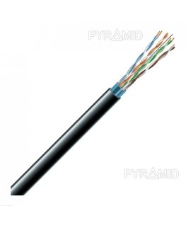 Кабель LAN ECG FTP 6 (наружный, PE, Fca, 305м, 23 AWG/0.56мм)