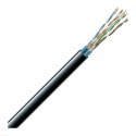 Кабель LAN ECG FTP 6 (наружный, PE, Fca, 305м, 23 AWG/0.56мм) Кабель LAN ECG FTP 6 (наружный, PE, Fca, 305м, 23 AWG/0.56мм)