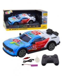 Lean Toys Remote-controlled sports car with light effects and drifting function