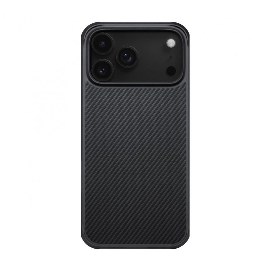 Чехол PITAKA Aramid ProGuard для iPhone 17 Pro Max черный серый