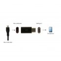 Gembird A-USB2-CMmF-01 USB Type-C Micro USB Black Gembird A-USB2-CMmF-01 USB Type-C Micro USB Black