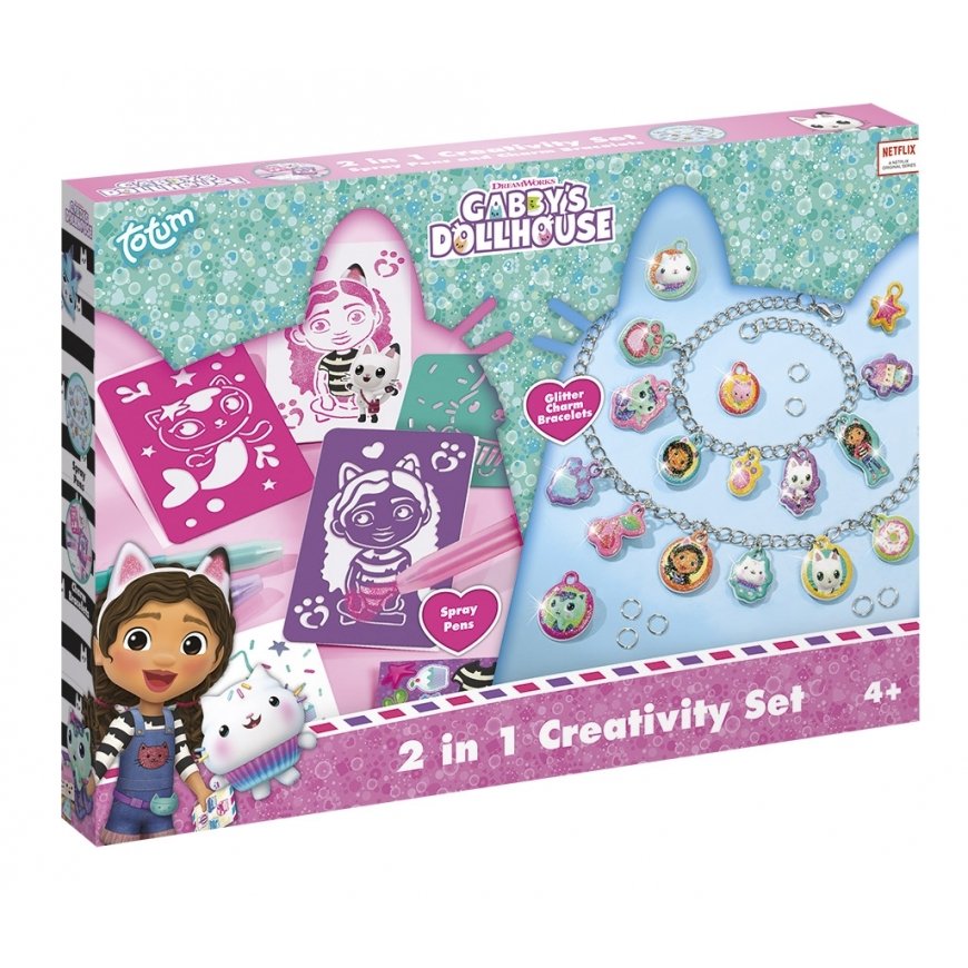 TOTUM GABBY'S DOLLHOUSE 2 in 1 creative set, 420397