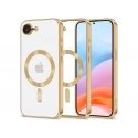 Atveju Mercury Semi-Silicone MagSafe iPhone 16E levandų