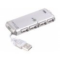 HUB USB PremiumCord PremiumCord USB 2.0 HUB 4-портовый без питания HUB USB PremiumCord PremiumCord USB 2.0 HUB 4-портовый без питания