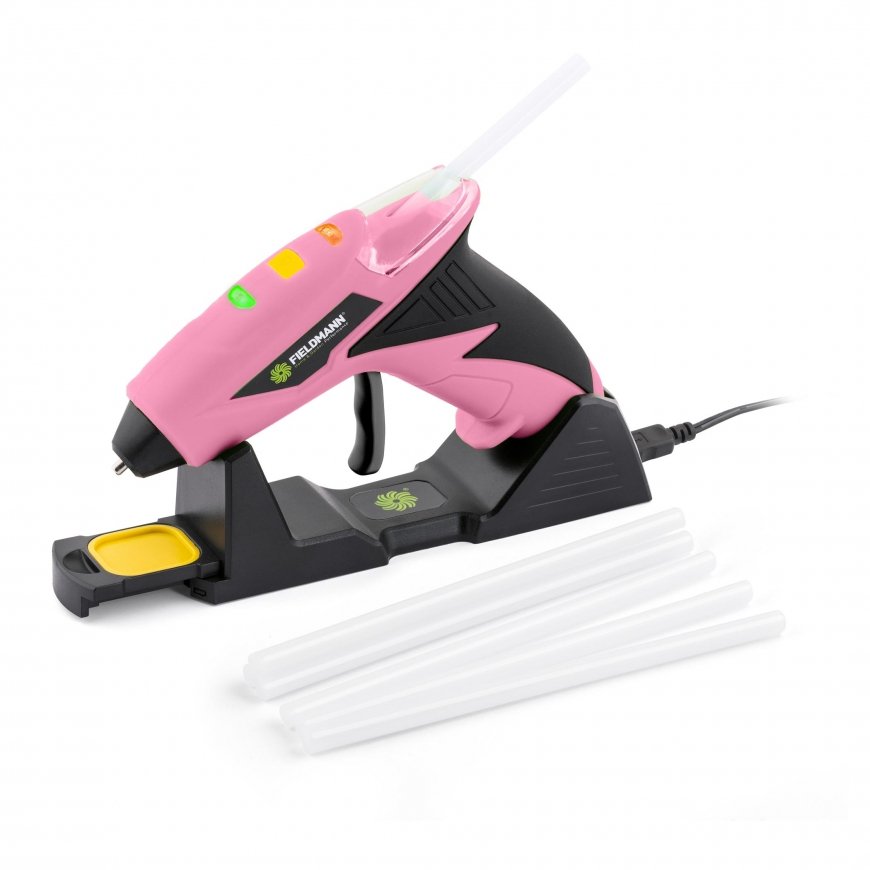 Fieldmann FDTP 2205-A AKU kausēšanas pistole, rozā – 2