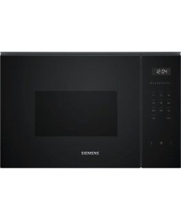 Siemens iQ500 BF555LMB1 mikroaaltouuni musta Solo-mikroaaltouuni Kiinteä 25 L 900 W